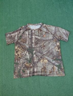 Game Winner Woods Camoflauge Camo Polyester T Shirt Sz XXL